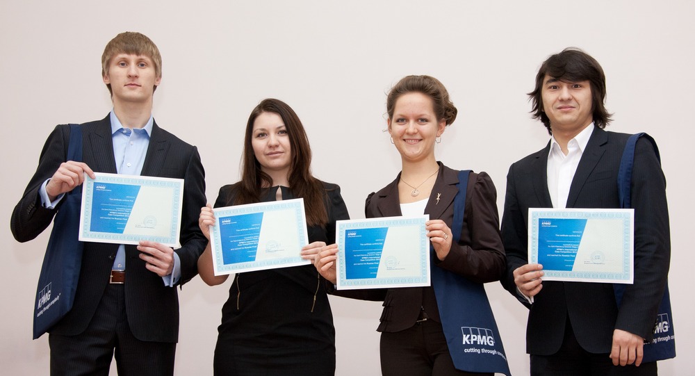 GSOM team — the regional round winner of KPMG Case Cometition 2012
