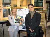E-Strat 2004, DAO team in Paris: Olga Firsova and Dmitry Levit